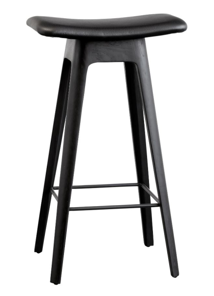 Andersen Barhocker HC1 schwarz 67cm, Ledersitz